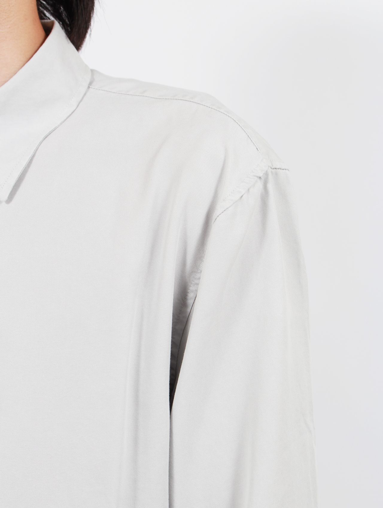 【25AW】エアクリーン シャツ 長袖 / AIR CLEAN SHIRT / CLOUD GREY(グレー)