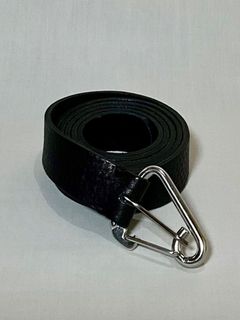 【25AW】カラビナ ベルト / Carabiner Belt / ブラック
