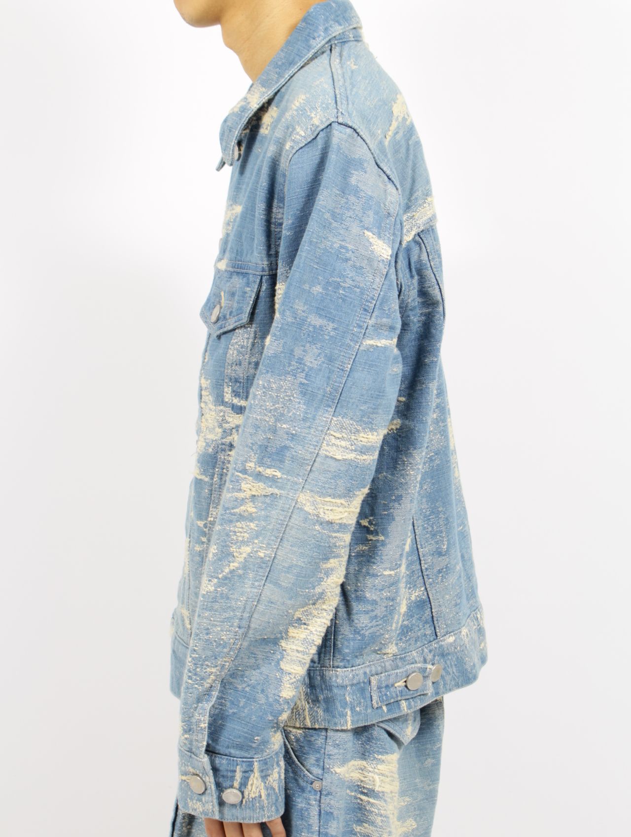 【25AW】サードタイプ デニムジャケット / 3rd TYPE DENIM JACKET / インディゴブリーチ