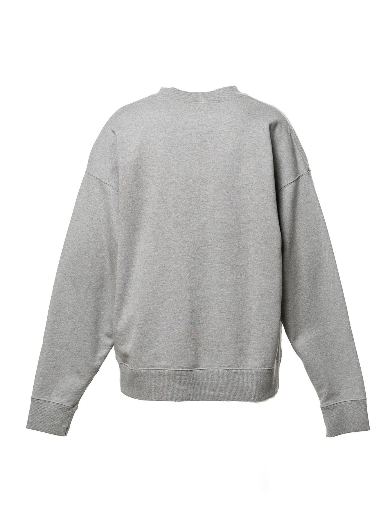 【26SS】ドント タグ ミー プリント スウェットシャツ 長袖カットソー / DON'T TAG ME PRINTED PULLOVER / グレー