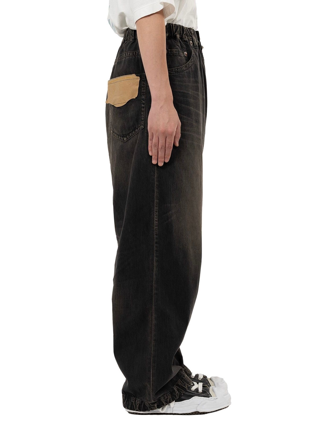 【25AW】ライト ワイド ジーンズ / LIGHT WIDE JEANS / ブラック