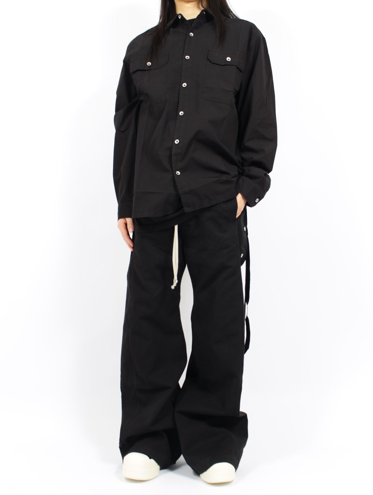 【26SS】ジャンボ アウターシャツ / JUMBO OUTERSHIRT / ブラック