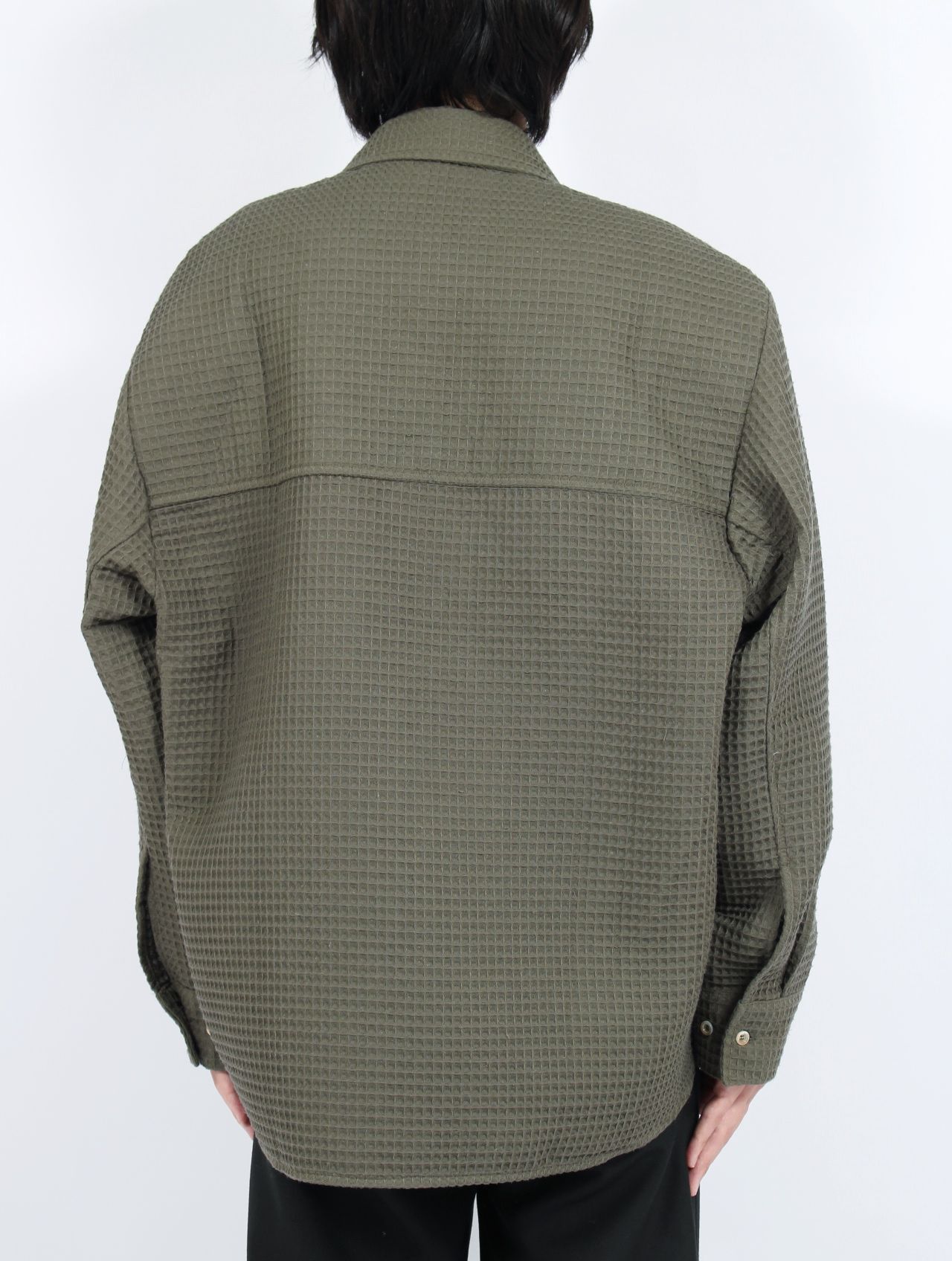 【25AW】 オーザリー シャツ 長袖 / OSEARY SHIRT / パインツリー（カーキ）