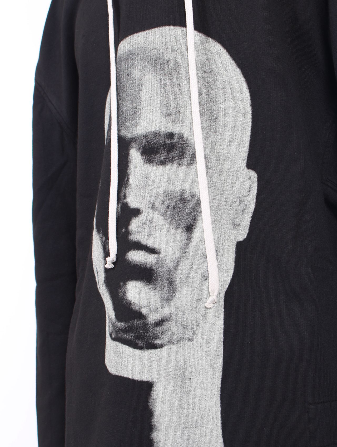 【25AW】ピーター フーディー グラフィック パーカー / PETER HOODIE / ブラック × パール
