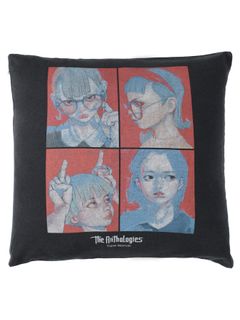 古塔つみ 描き下ろし クッションカバー / COTOH 1st ALBUM CUSHION COVER / ブラック