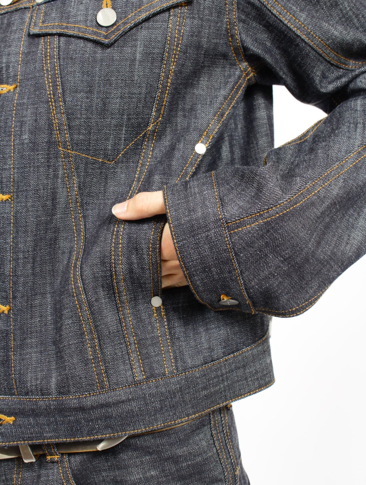 【26SS】 デニム トラッカージャケット / DENIM TRUCKER JACKET / RAW INDIGO (ロー インディゴ)