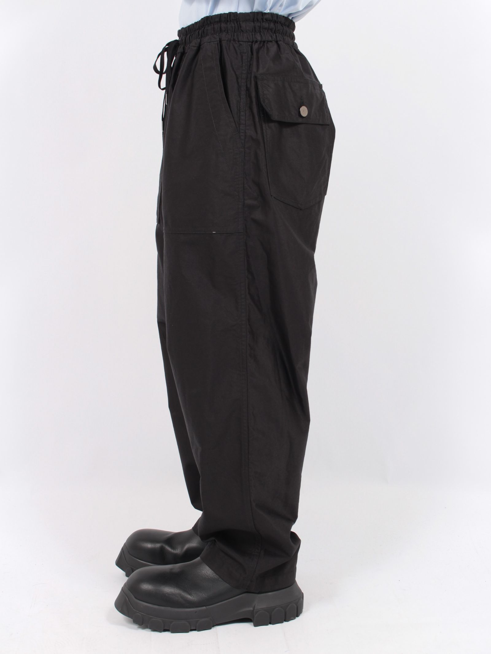 GANRYU サルエルパンツ　ベイカーパンツ型 ShootingItemsFGSS24-530-Edit.