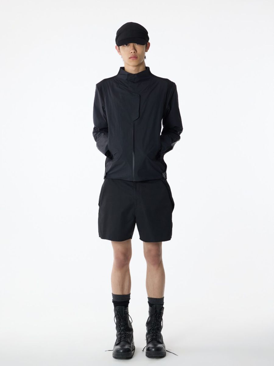 フラップ ショーツ ハーフパンツ / FLAP SHORTS / ブラック SG27SSBTSS002