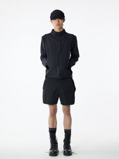 フラップ ショーツ ハーフパンツ / FLAP SHORTS / ブラック SG27SSBTSS002
