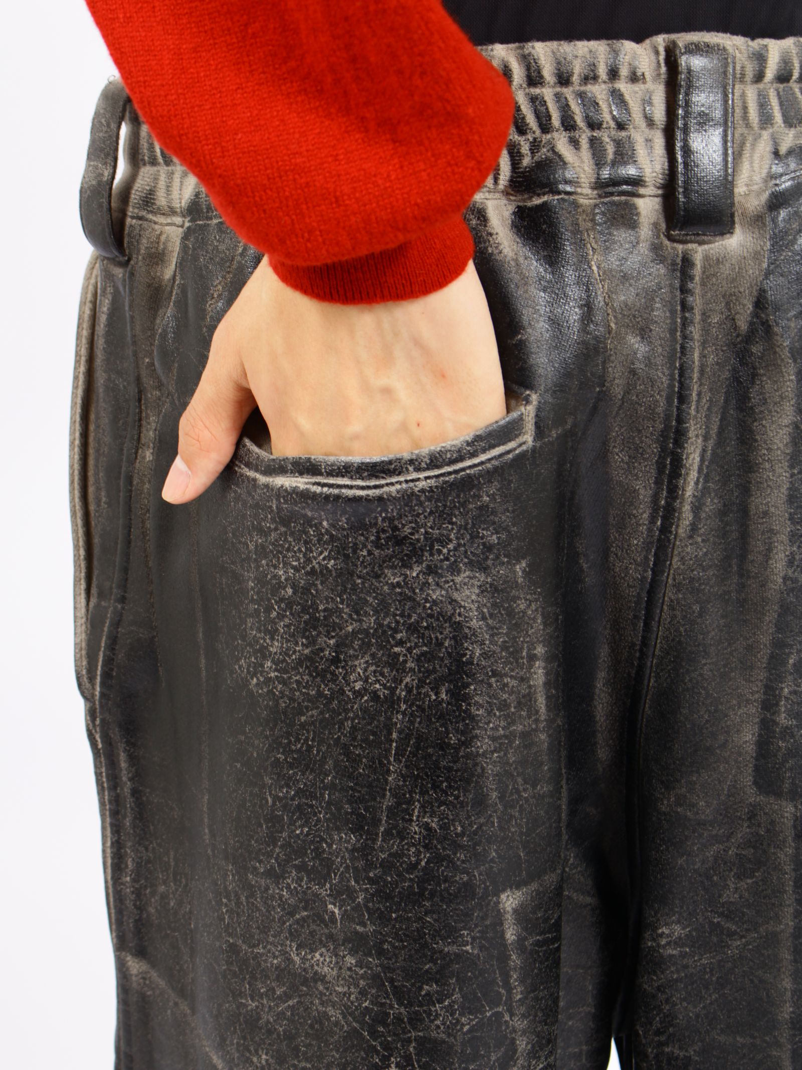 【26AW】クラッキング コーテッド ミリタリー パンツ / CRACKING COATED MILITARY PANTS .16 / SAND BEIGE BASE(ベージュ)