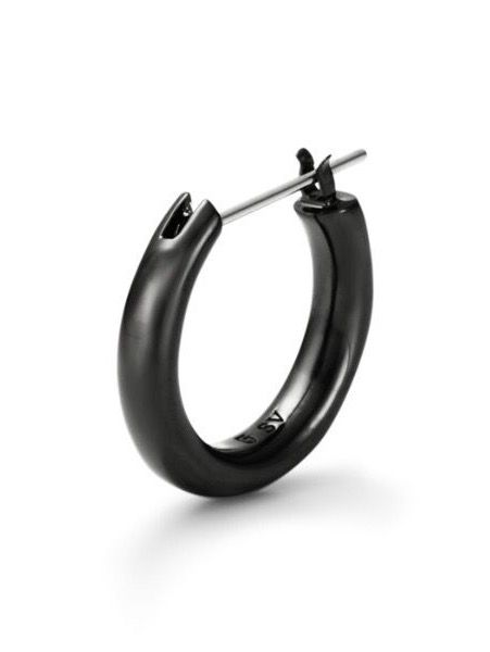 【取り寄せ】【片耳用】フープピアス / Eternal Pierce - L / ブラック