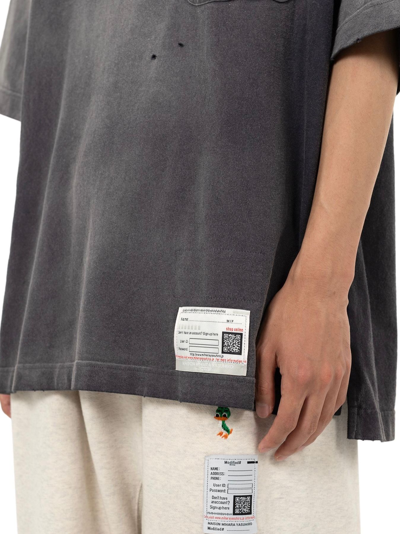 Maison MIHARA YASUHIRO - 【25SS】サン フェイディッド ライク