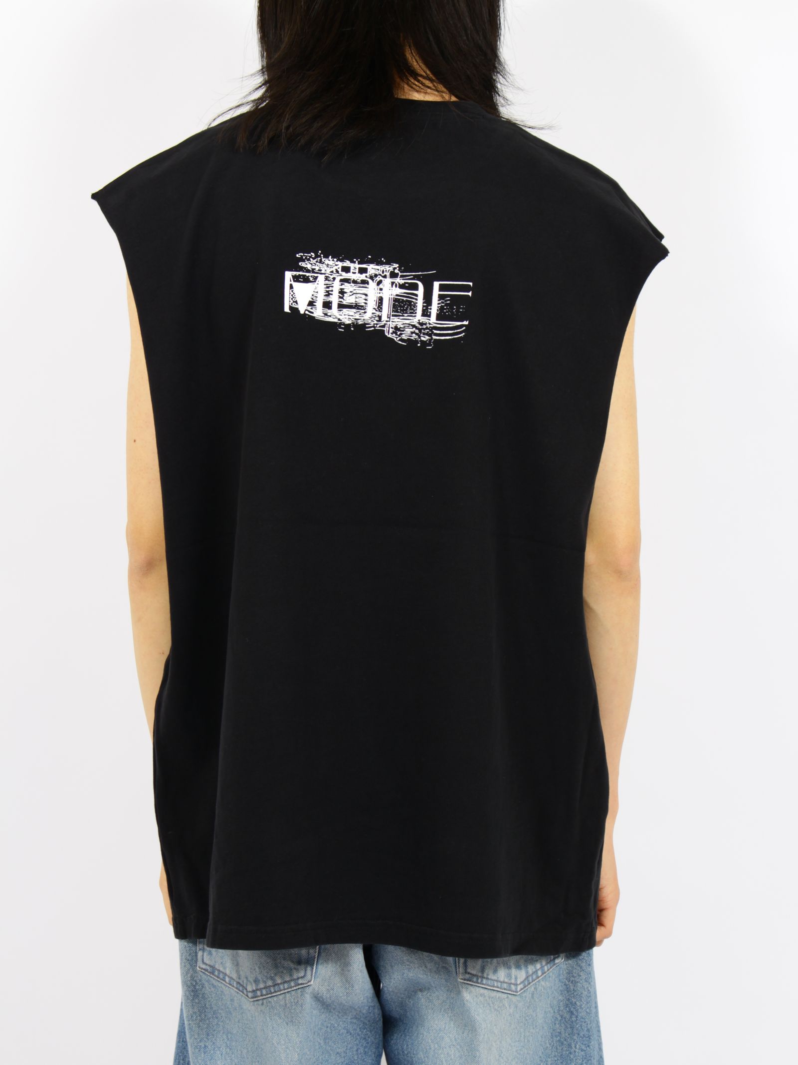 【26SS】ハリケーン グラフィック ノースリーブ Tシャツ / HURRICANE GRAPHIC N/S TEE / ブラック