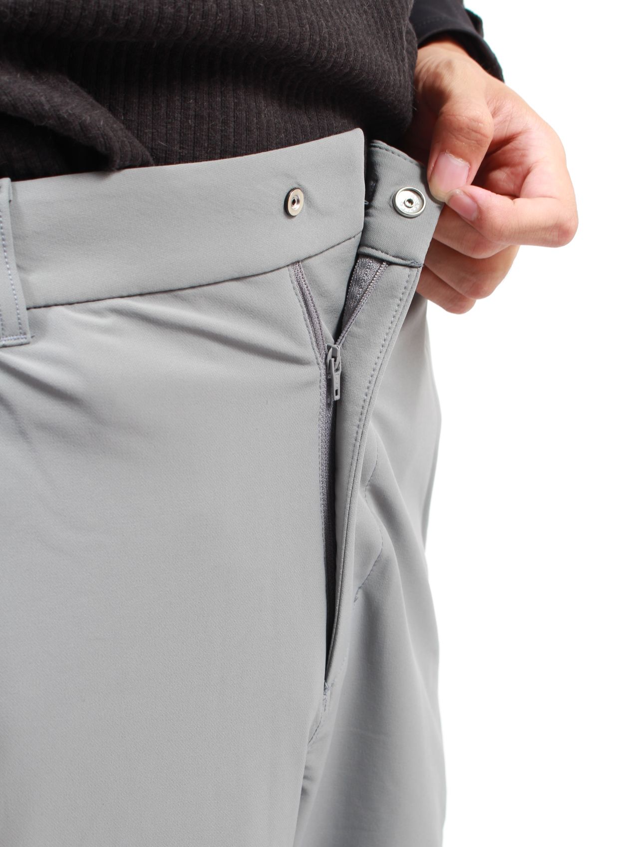 【25AW】サイド スナップ パンツ / SIDE SNAP PANTS / ブルーグレー