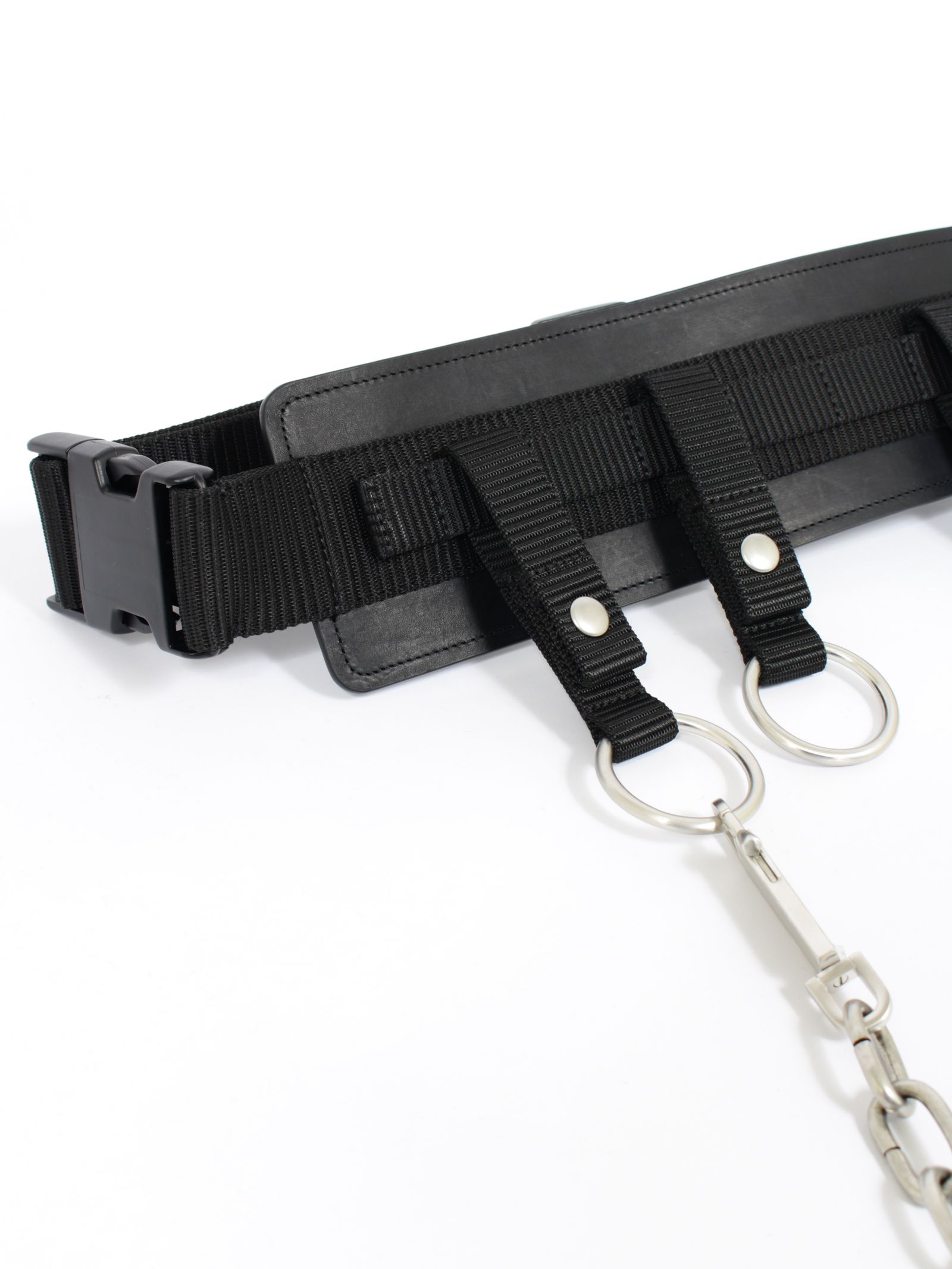 【26SS】スーサイド チェーン ベルト / SUICIDE BELT / ブラック