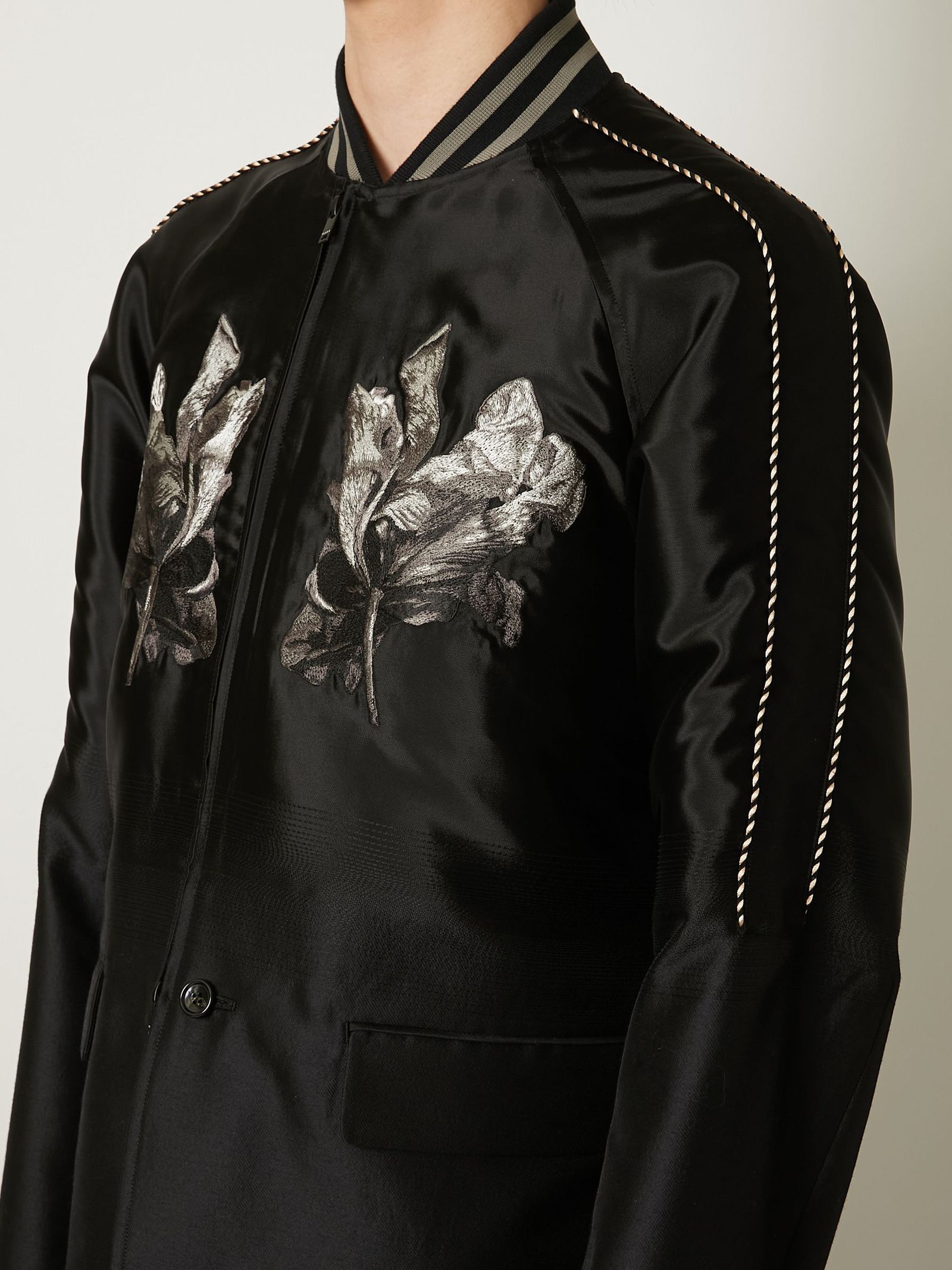 ハル@プロフ読得様　TAAKK ブラックのコート TAAKK - 【25AW】ジップアップ ブルゾン / ZIP BLOUSON