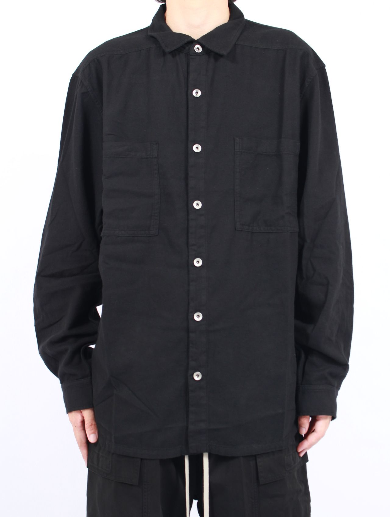 Rick Owens クロップド アウターシャツ リトルジョー g7sG1qC8XFGm.jpg?width=768