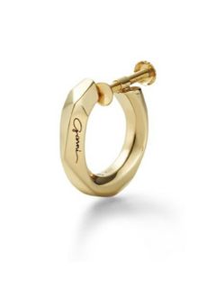 【取り寄せ】【片耳用】 K10 クロッケリーイヤリング Lサイズ / K10 Crockery Earring L / ゴールド