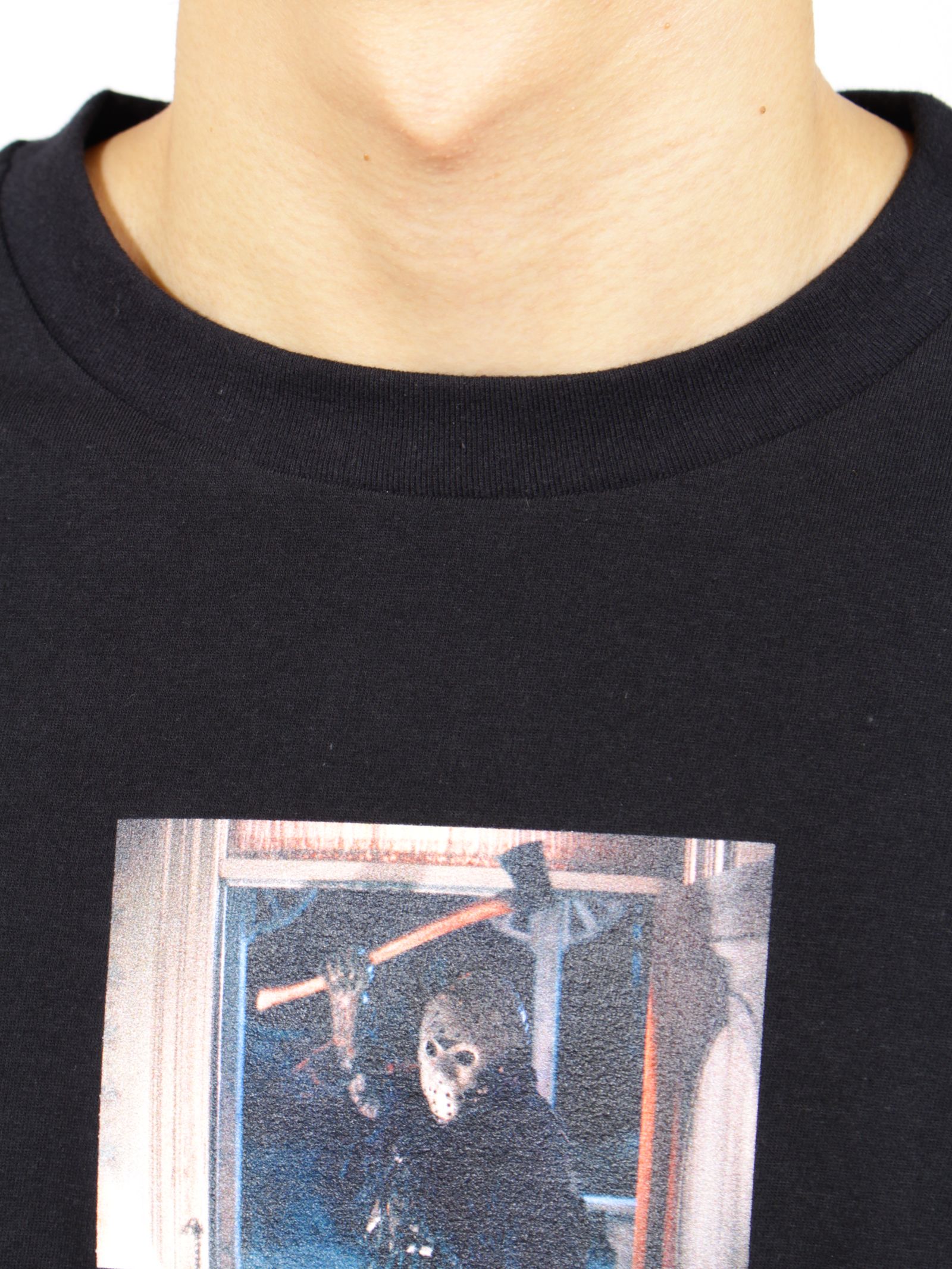 【13日の金曜日コラボ】ムービー シーン Tシャツ / x FRIDAY THE 13TH MOVIE SCENE T-SHIRT / ブラック