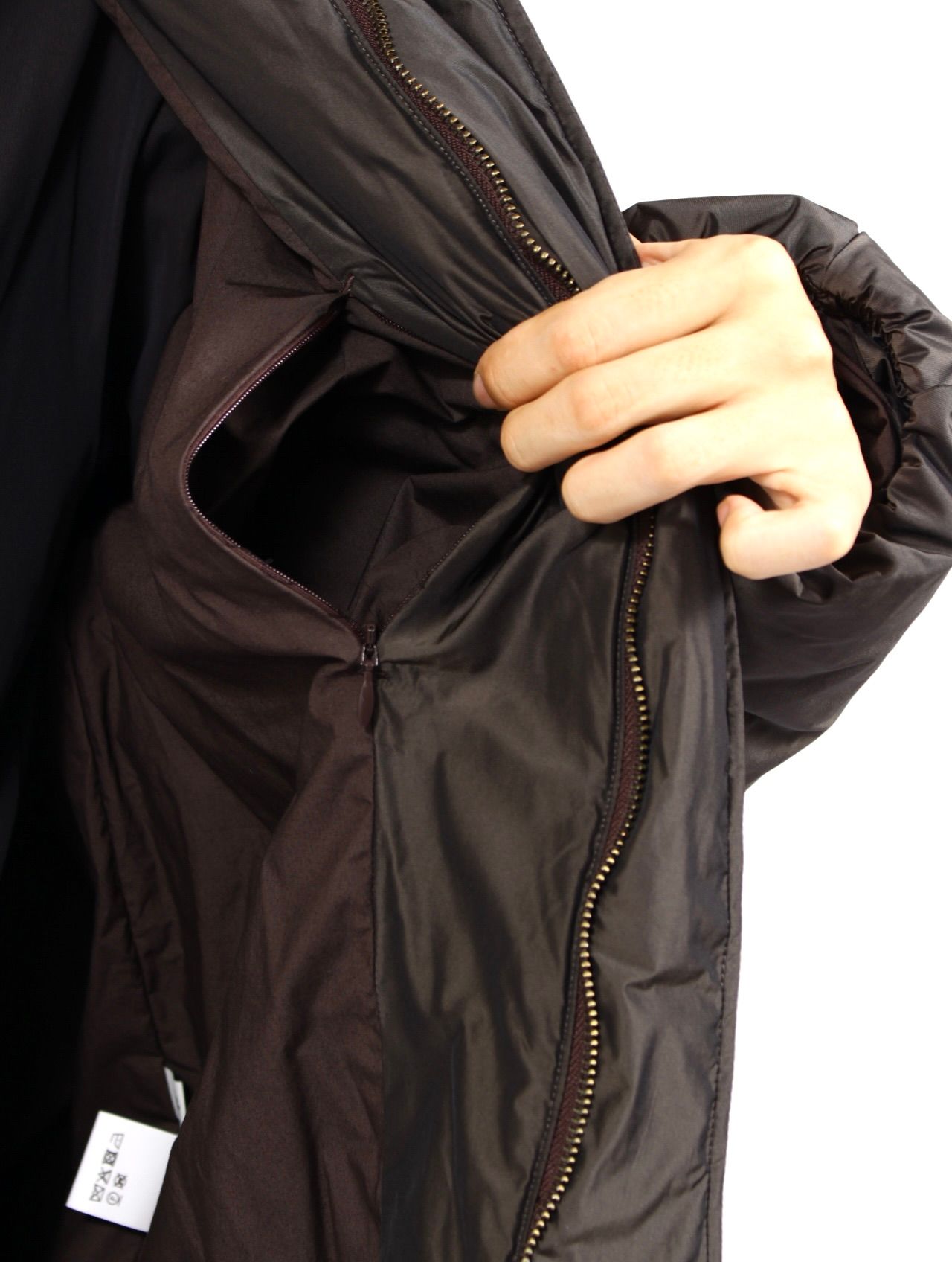 【25AW】カナボウ パファー ジャケット / 金棒 PUFFER / ブラウン