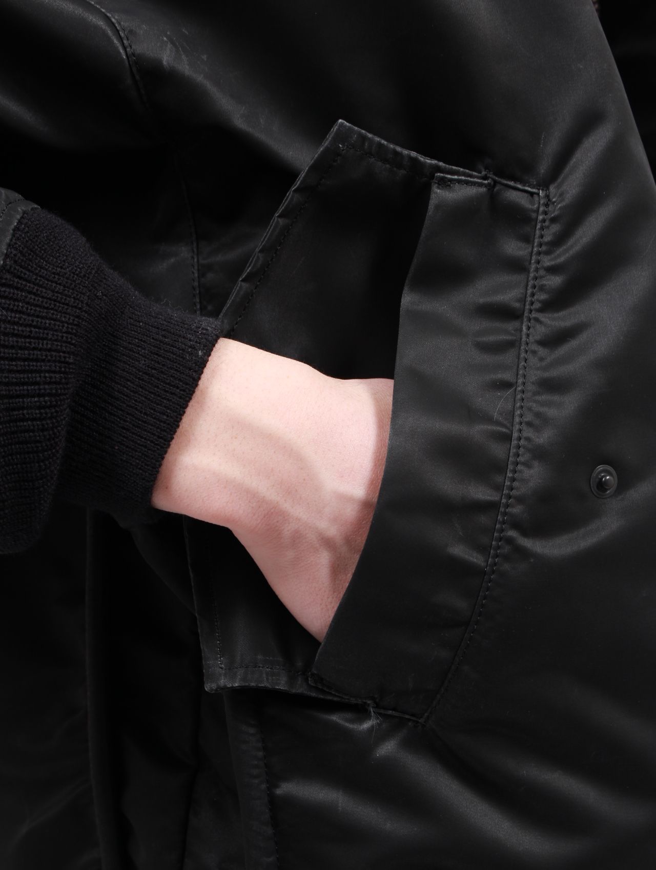 【25SS】ヴィンセント コード フライト ジャケット / "VINCENT"CODE FLIGHT JACKET / ブラック
