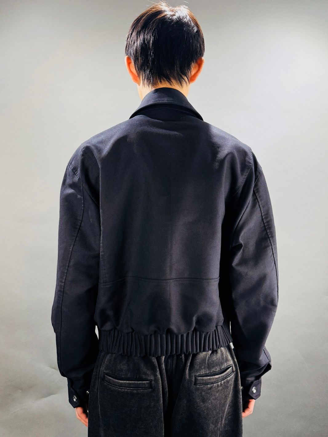 【25AW】モールスキン フライト ジャケット / FLIGHT JKT by MOLESKIN / ブラック