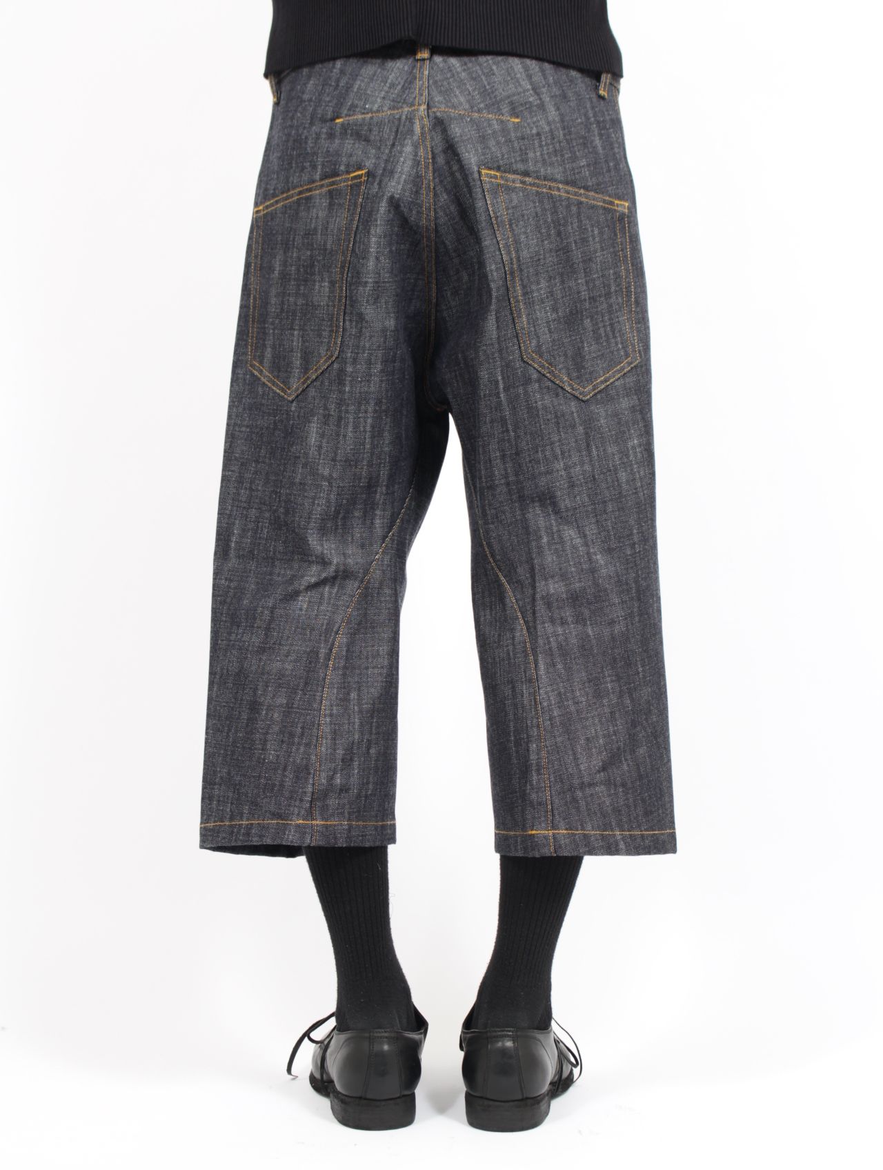 【26SS】 3D ツイステッド デニム ショーツ / 3D TWISTED JORTS / RAW INDIGO (ロー インディゴ)