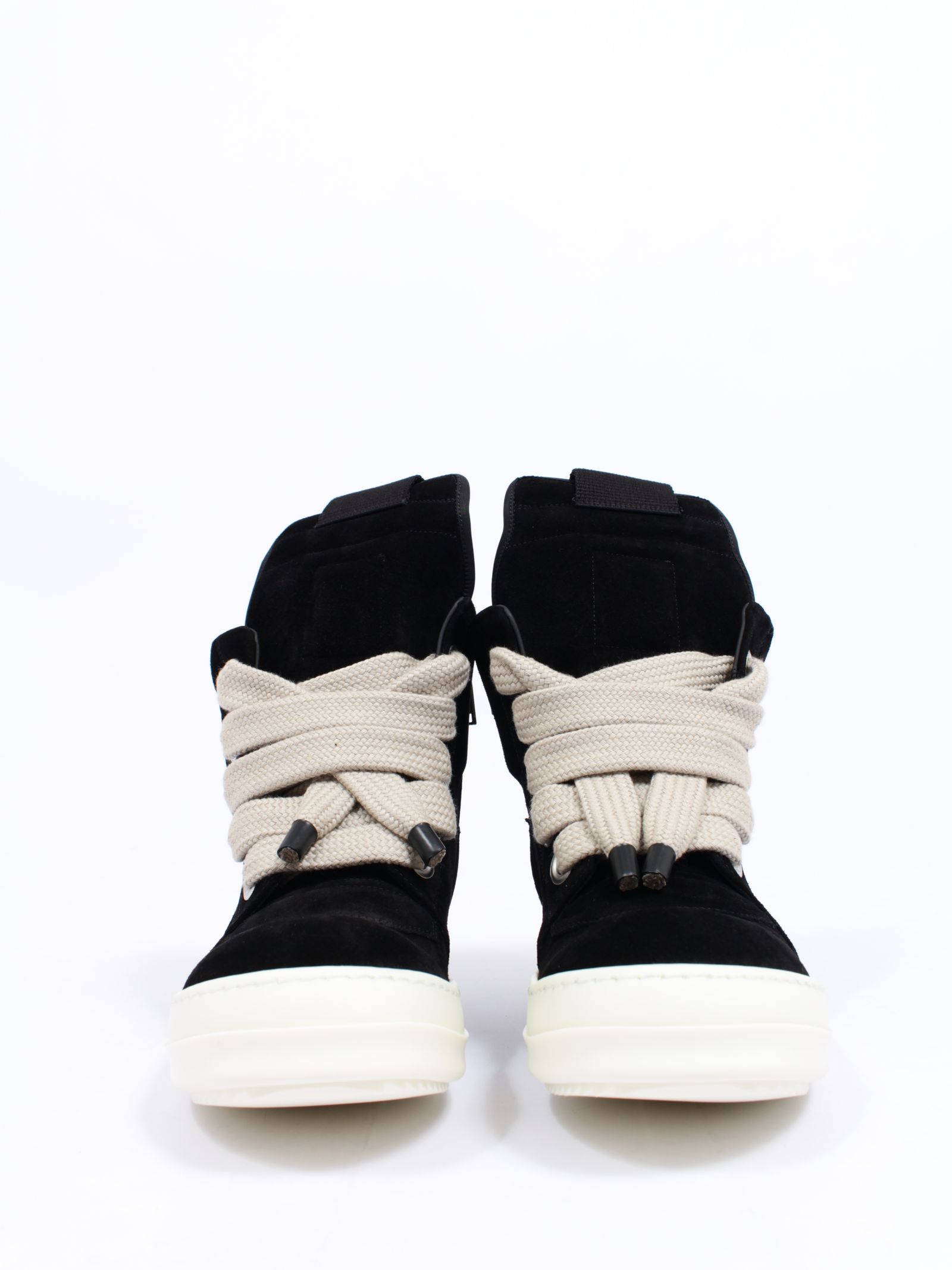 【26AW】ジャンボレース ジオバスケット スニーカー  / JUMBOLACE GEOBASKET / ブラック × ホワイト