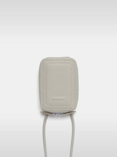 レザーストラップ付アイフォンアクセサリー ウォレット / STRAPPED ACCESSORY WALLET / ホワイトベージュ