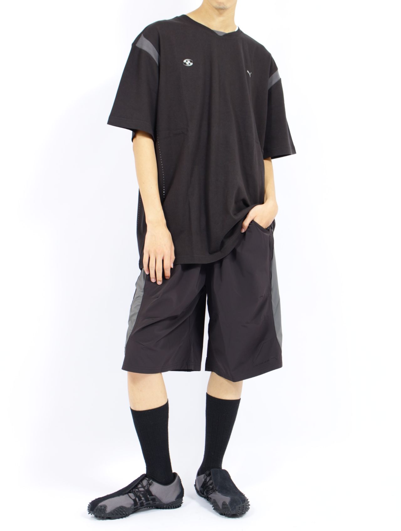 【25AW】プーマ × サンサンギア スポーツ ショーツ / PUMA ×SAN SAN GEAR SHORTS / ブラック