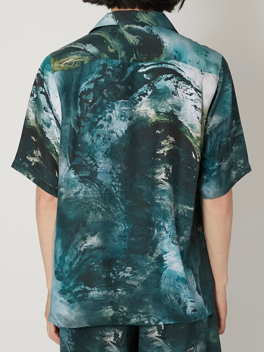 【26SS】シルク シャツ / SILK SHIRT / ブルー