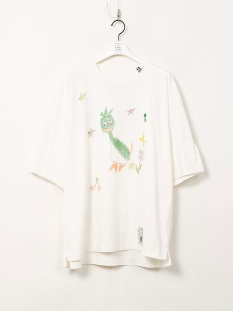 【26SS】レオン キッズ ドゥードゥル Tシャツ / LEON KIDS DOODLE TEE / ホワイト