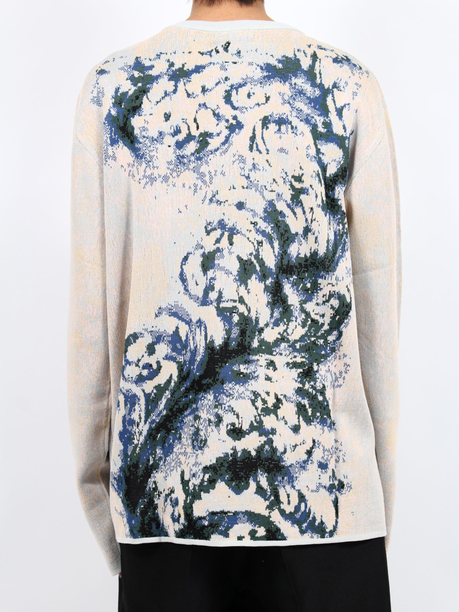 【25SS】ユーロピアン モチーフ ニット / EUROPEAN MOTIF KNIT / ホワイト