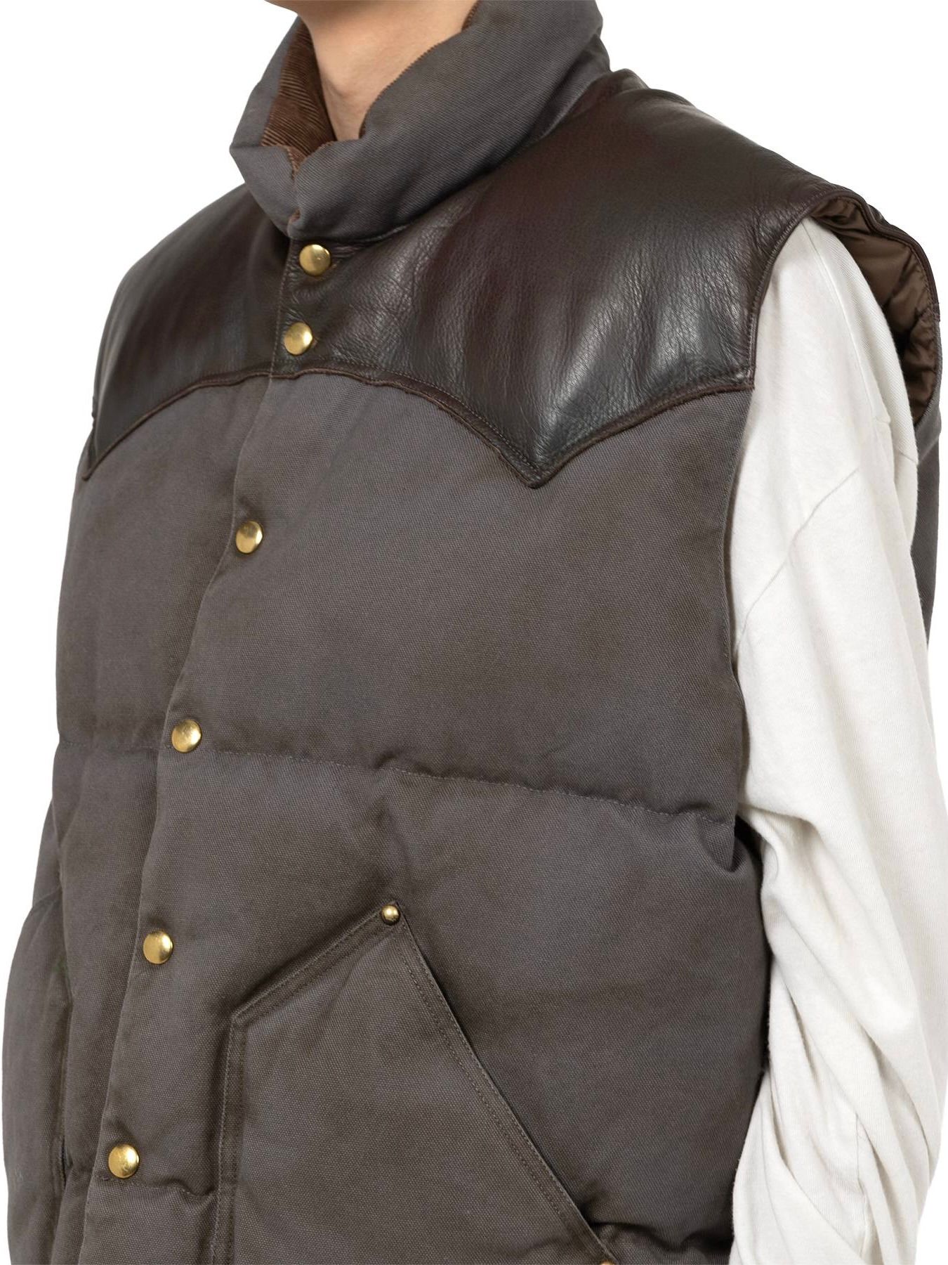 【25AW】RMFB ダック ダウン ベスト / RMFB DUCK DOWN VEST / グレー