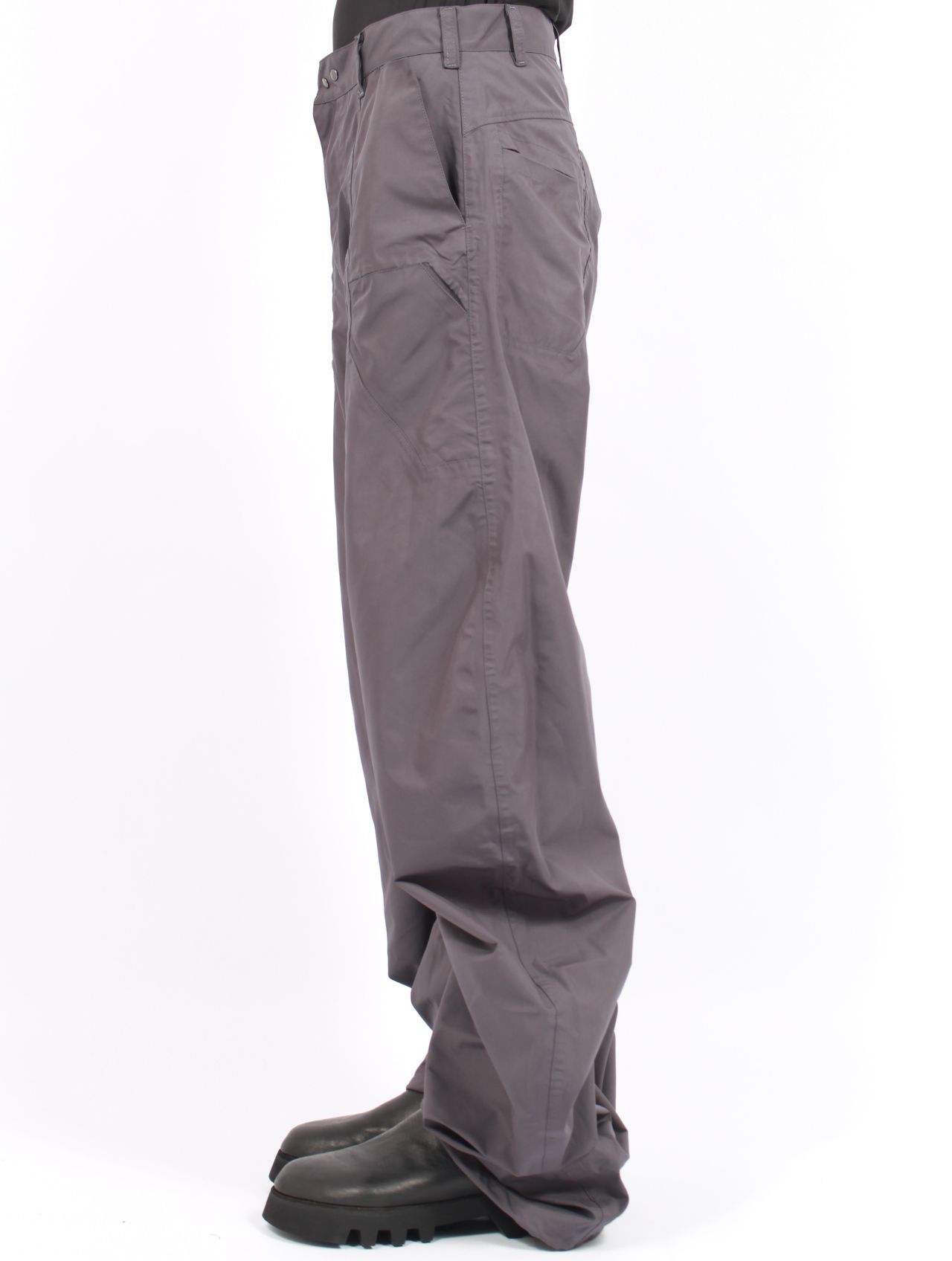 【25AW】6ポケット パネル ツイスト トラウザーズ / 6Pocket Panel Twist Trousers / グレー