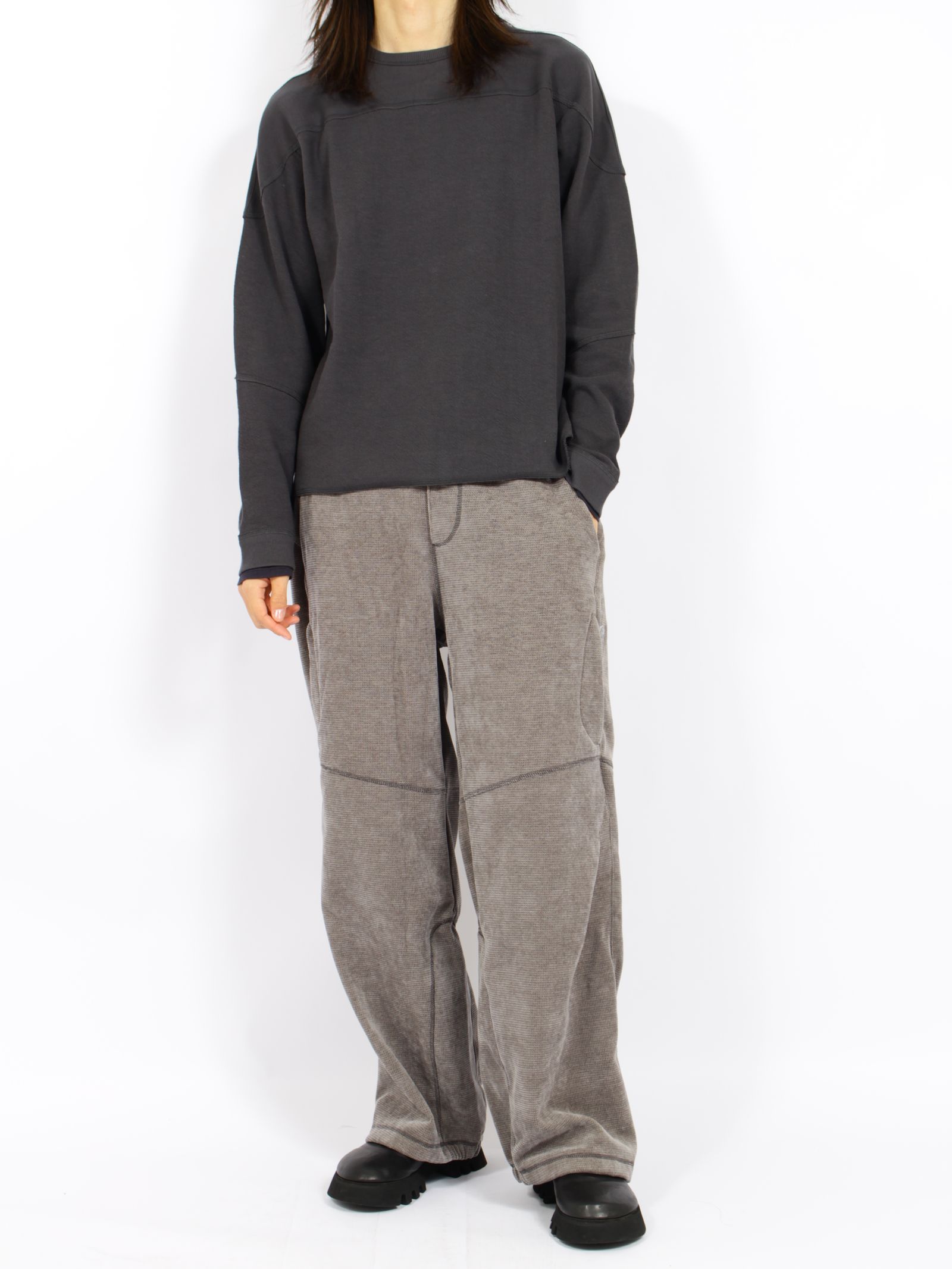 【26AW】ナーヴ パンツ / NURV PANTS / グレー