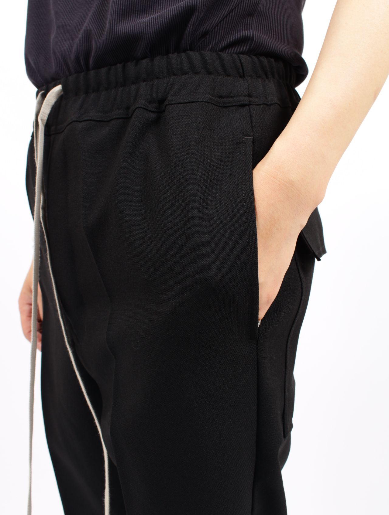 RICK OWENS - 【25SS】ドローストリング サルエルパンツ