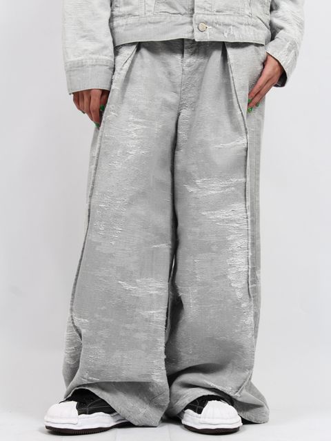 taakk ともし 21aw セットアップ グレー 変形