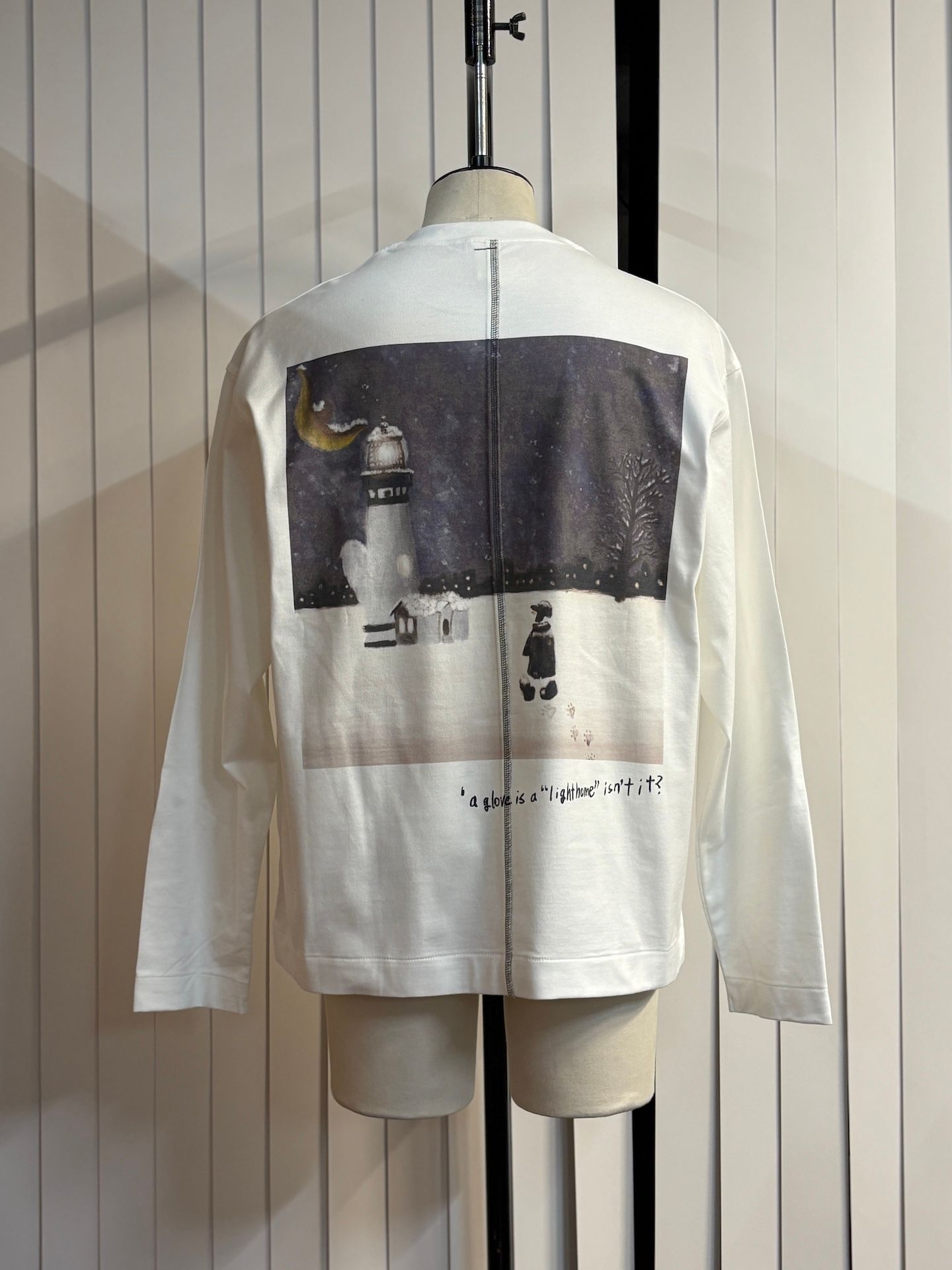 【26AW】シーズン テーマ ロングスリーブ Tシャツ / ISSUE#9(L/S TEE) / ホワイト