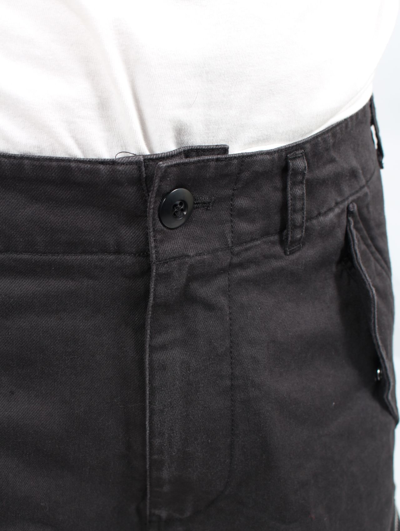 【25SS】3D ツイステッド カーゴ ショーツ / 3D TWISTED CARGO SHORTS / BLACK(ブラック)