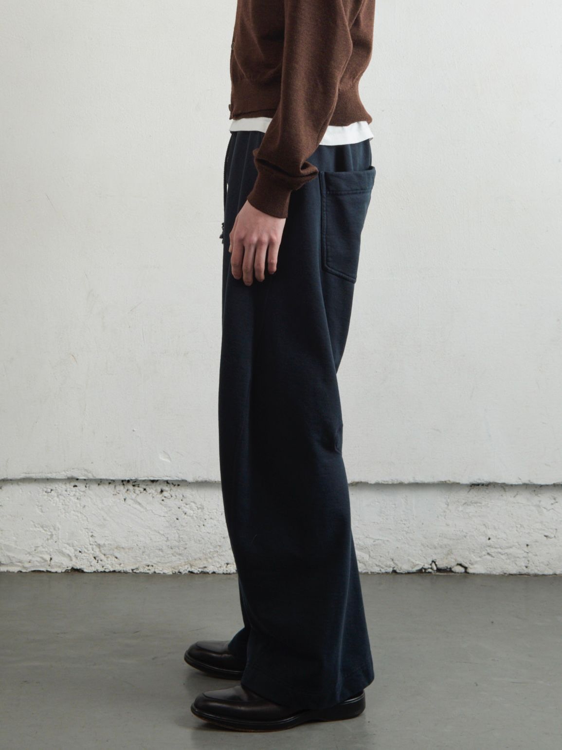 NVRFRGT 24SS ツイステッドラウンジワイドパンツ　ネバーフォーゲット NVRFRGT - 【残りわずか】3D Twisted Lounge Wide Pants