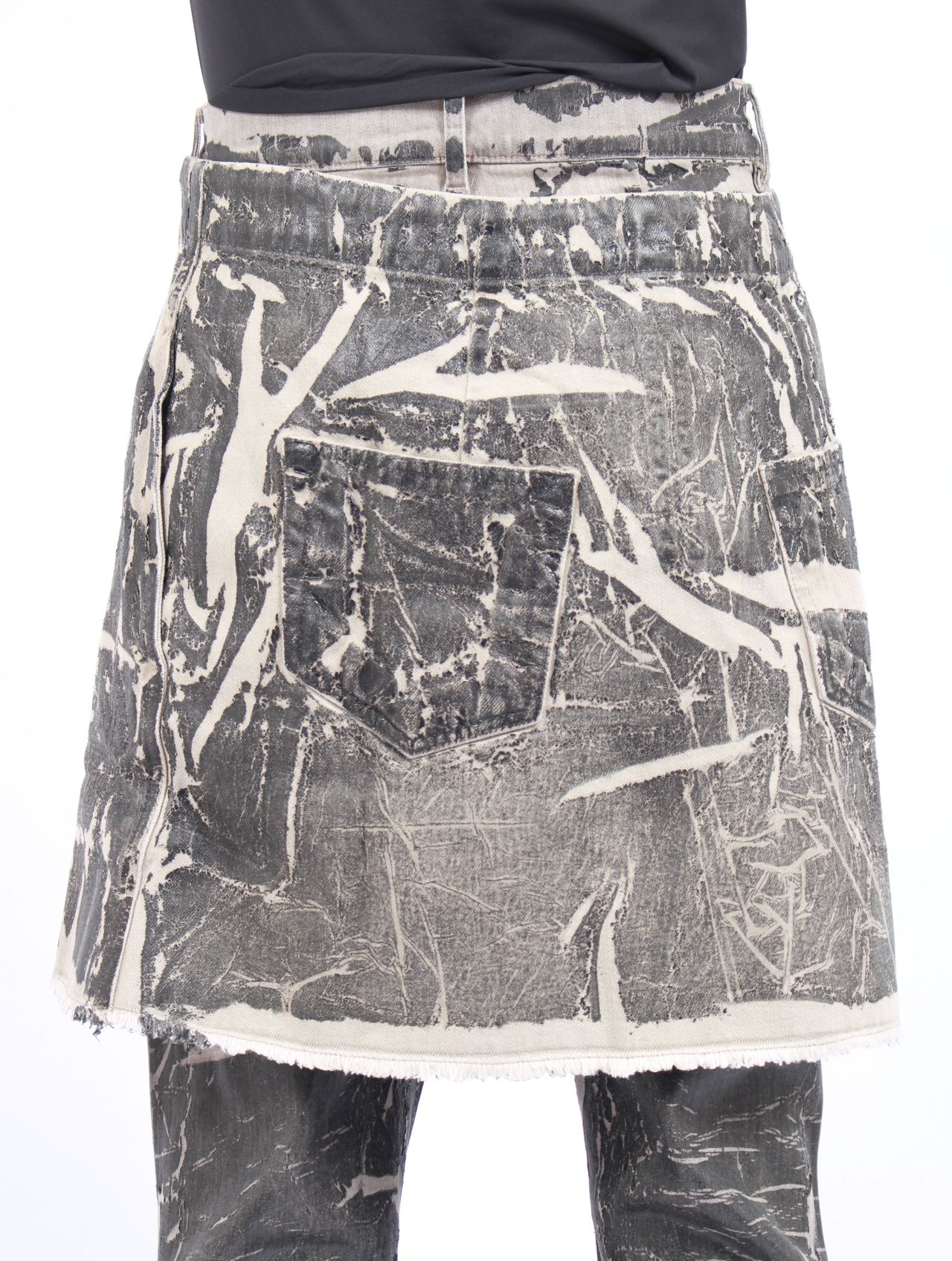 【25AW】スナップ デニム スカート / SISYSNAP SKIRT / ブラック