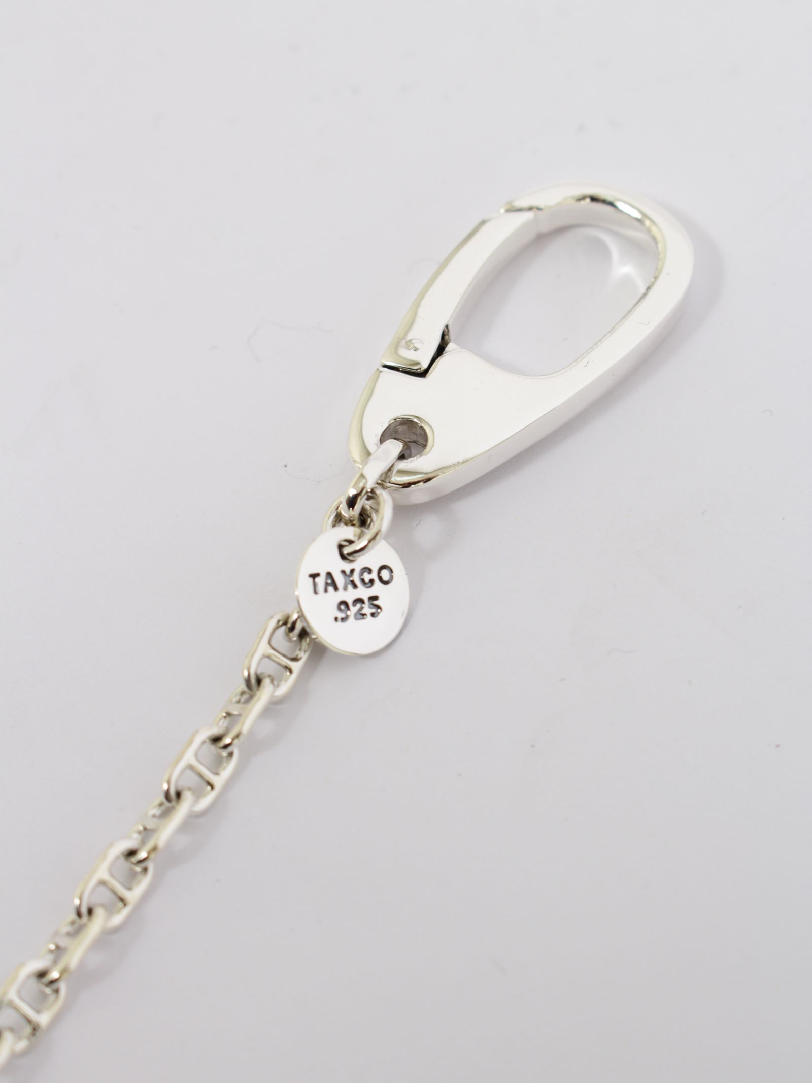 ダブル クラスプ ウィズ ソリッド アンカー リンク ウォレットチェーン / DOUBLE CLASP WITH SOLID ANCHOR LINK / シルバー