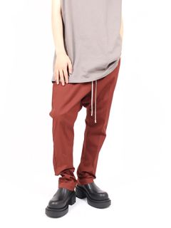 RICK OWENS - 【24SS】定番 ドローストリング ロング サルエルパンツ 