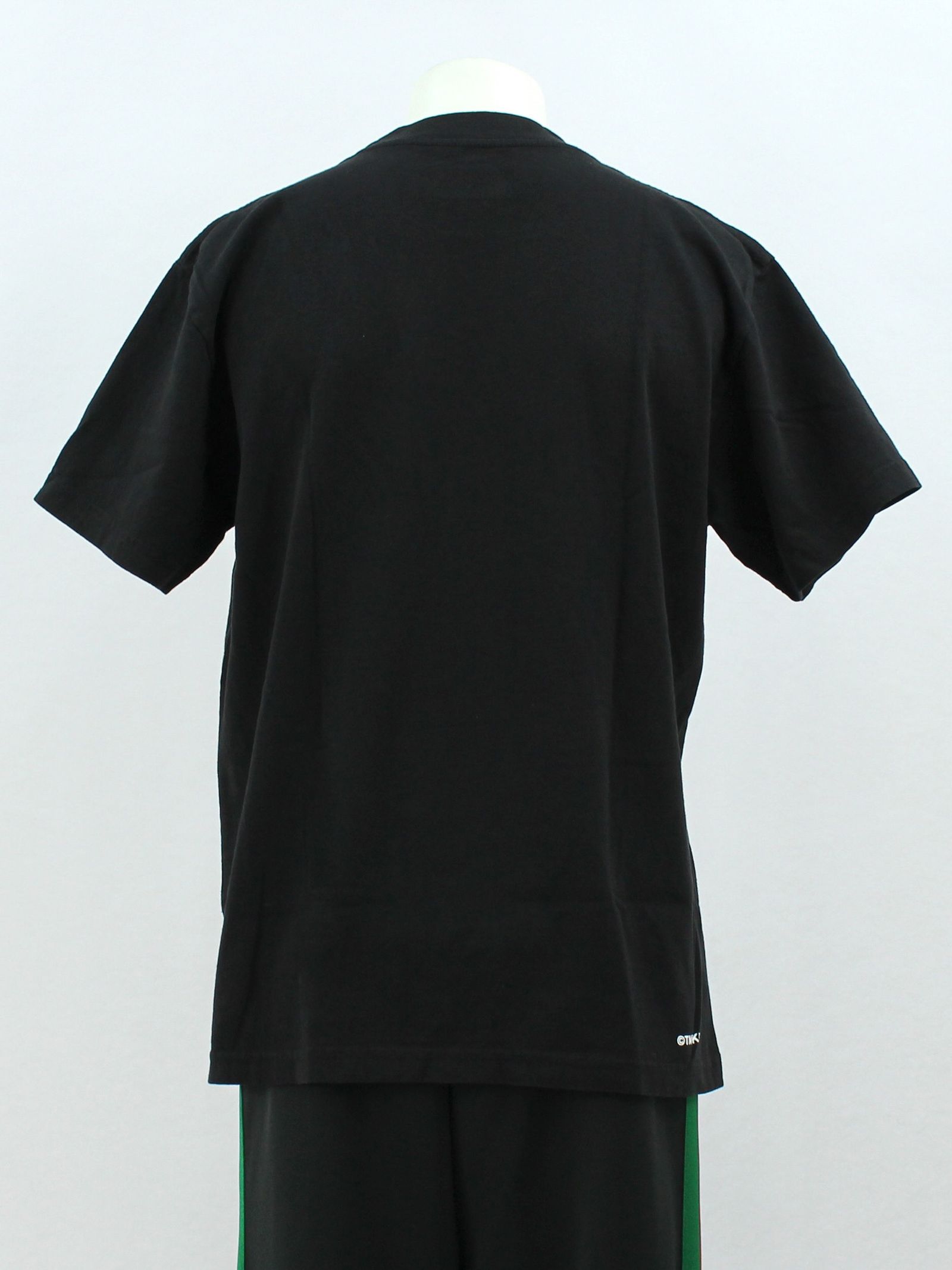 レインボーロゴ フラワー Tシャツ / Made in Medellin Tee / ブラック × マルチ
