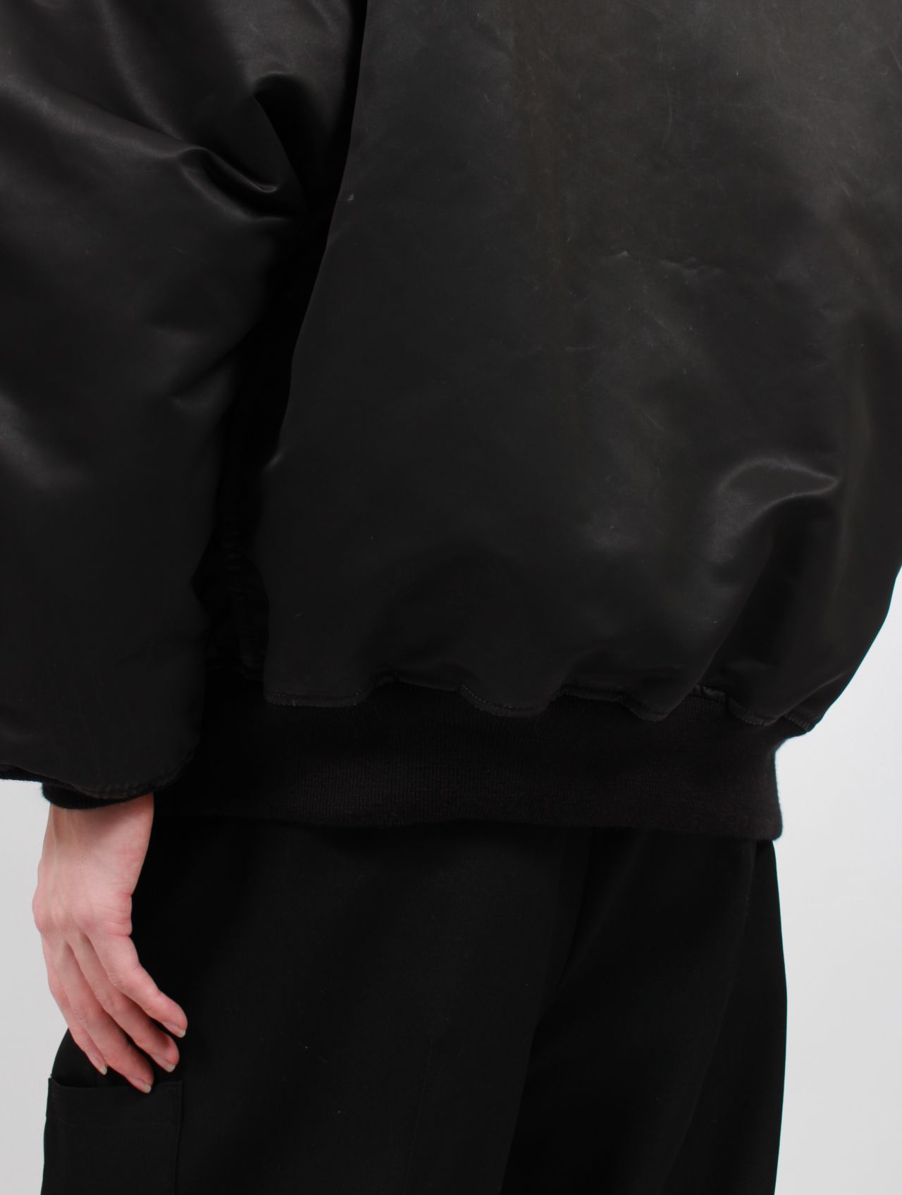 【25SS】ヴィンセント コード フライト ジャケット / "VINCENT"CODE FLIGHT JACKET / ブラック