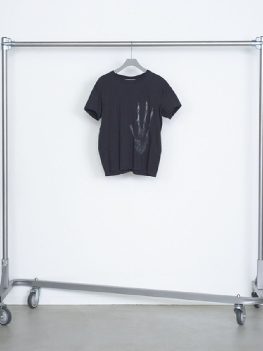 "ハンド エックスレイ" Tシャツ 半袖 カットソー / ”HAND X-RAY” T-SHIRT / FADED BLACK (フェードブラック)