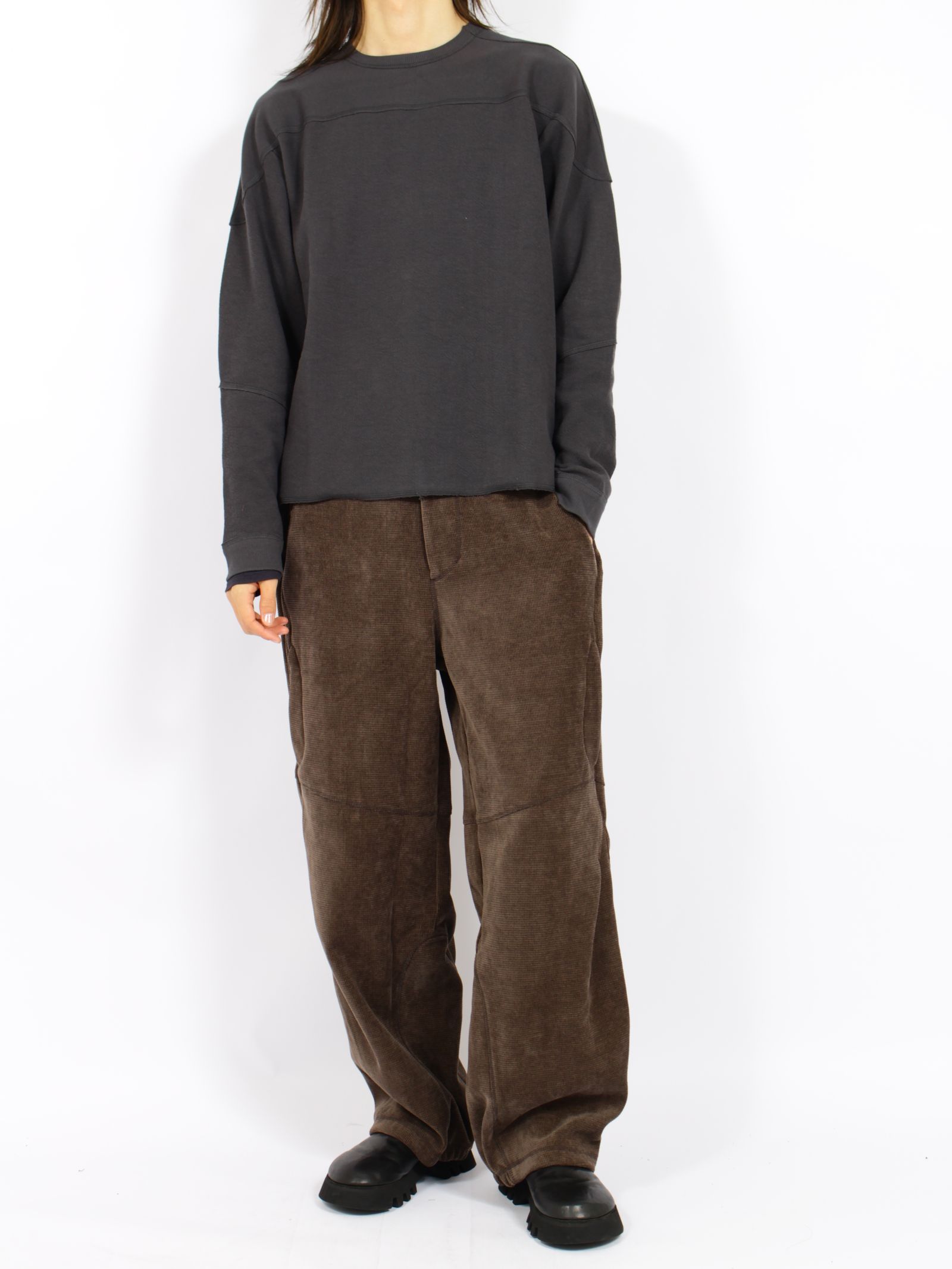 【26AW】ナーヴ パンツ / NURV PANTS / ブラウン