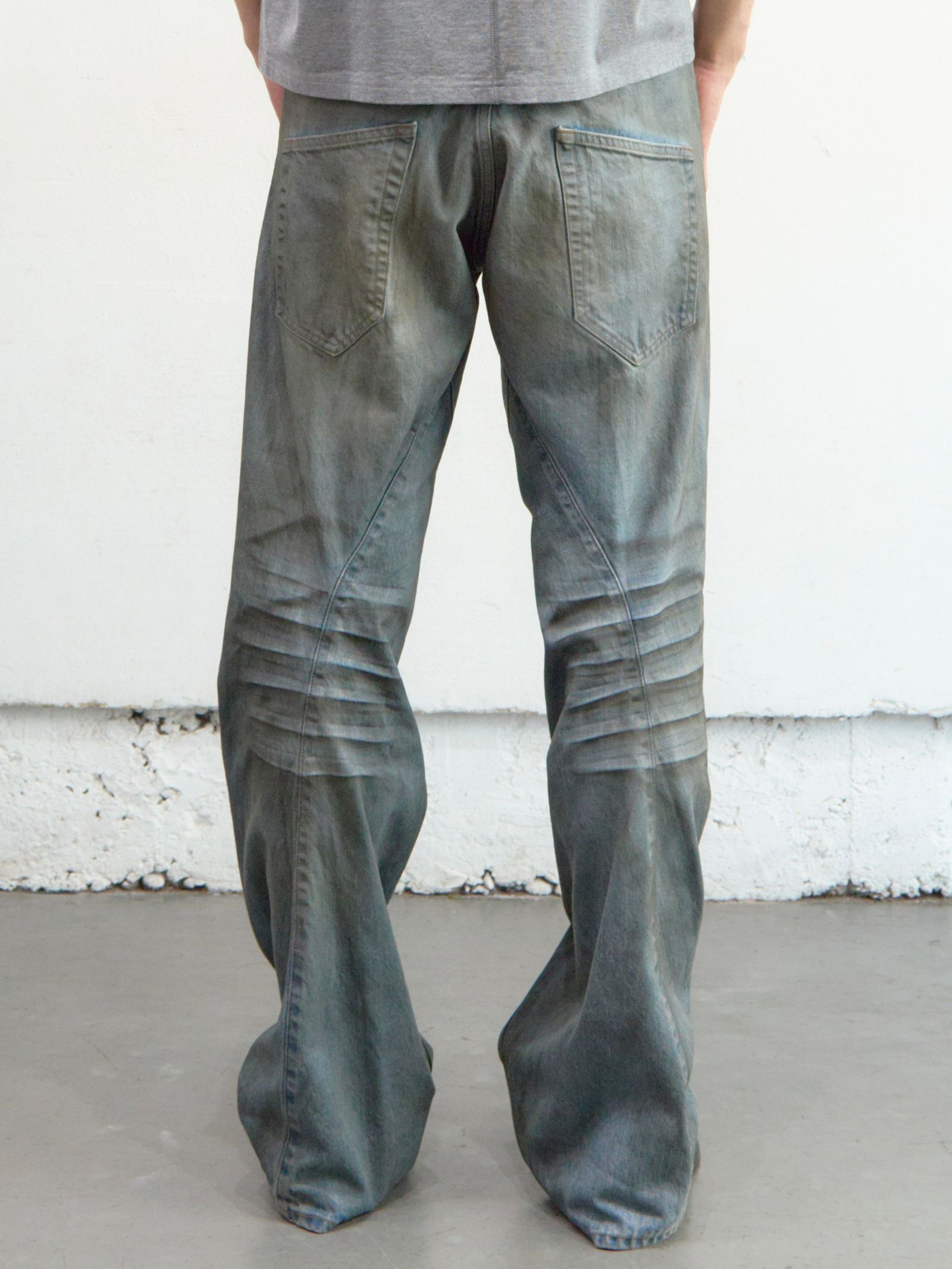 【26SS】新モデル 3D ツイステッド ジーンズ 3.0 / 3D TWISTED JEANS 3.0 / DIRTY FADED INDIGO (インディゴ)