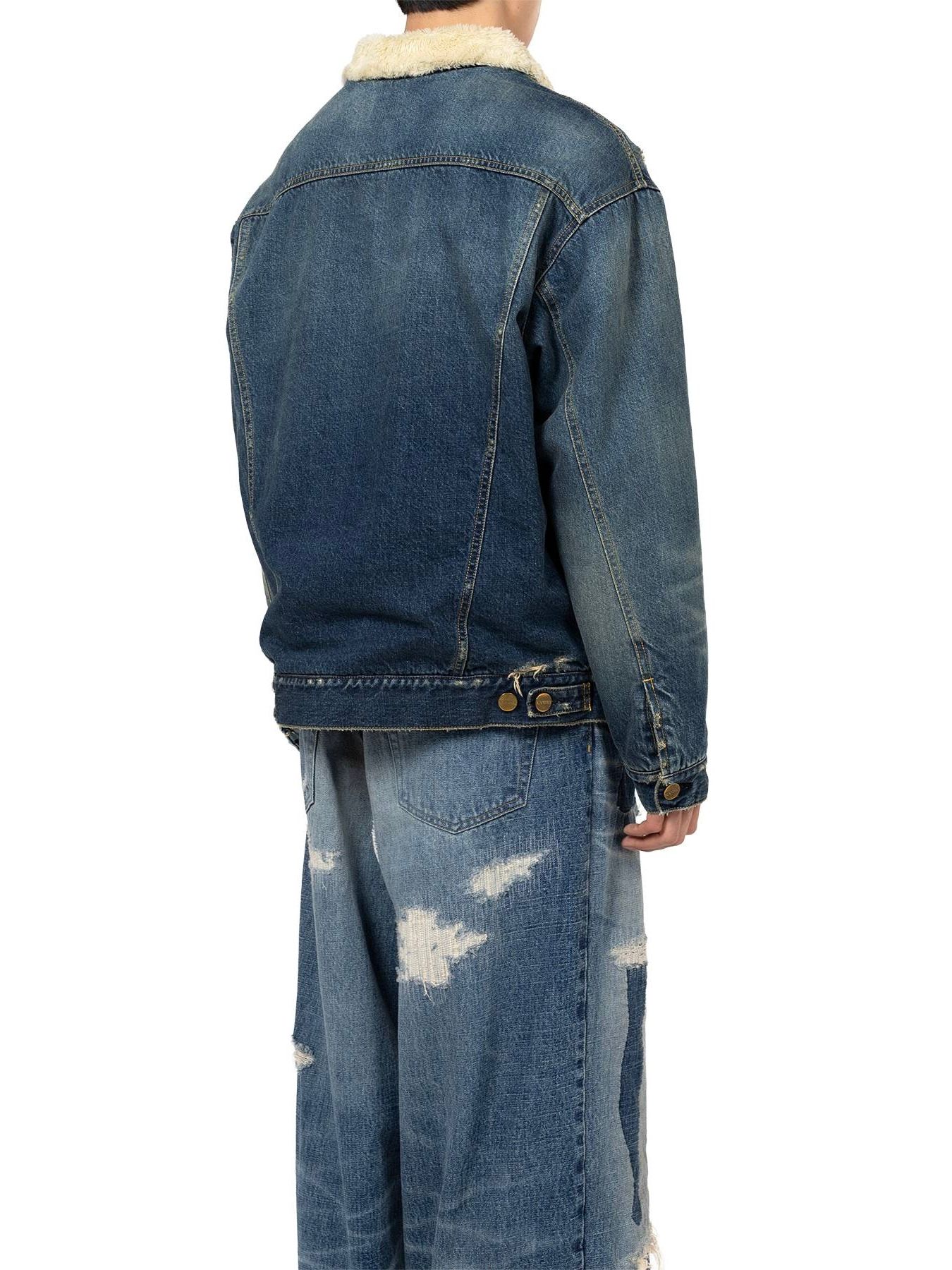 【25AW】ボア ライニング デニム ジャケット / BOA LINING DENIM JACKET / インディゴ
